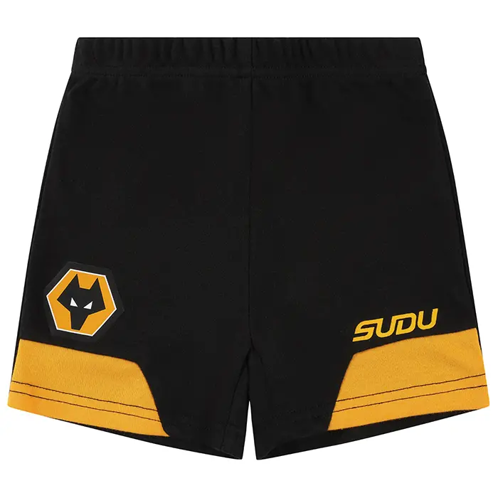 Wolverhampton Wanderers Store | Shop Official 2025-26 Kit T-Shirt & Short Set Wolves Gear